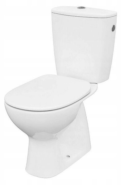 Cersanit ARTECO - WC combi + scaun antibacterian cu funcție de închidere lentă, deșeu vertical, K667-077