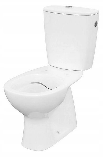 Cersanit ARTECO - WC combi + scaun antibacterian cu funcție de închidere lentă, deșeu vertical, K667-077