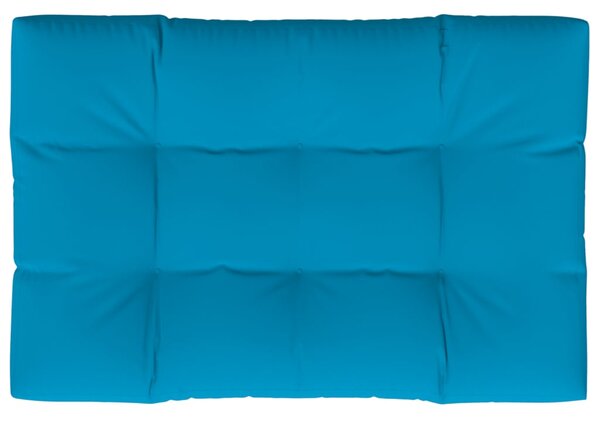 Pernă pentru paleți, albastru, 120x80x12 cm, material textil