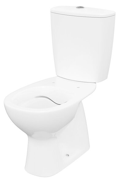 Cersanit ARTECO - WC combi + scaun antibacterian cu funcție de închidere lentă, deșeu vertical, K667-074