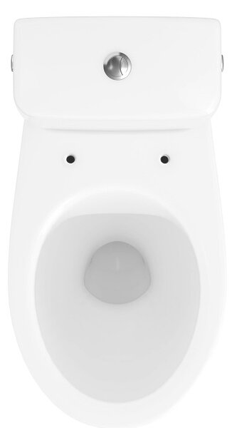 Cersanit Carsania II CleanOn WC combi + scaun cu cădere lentă, deșeuri spate, 3/6l, K11-2340