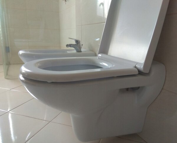 Cersanit City, scaun WC antibacterian duroplast, alb, K98-0127