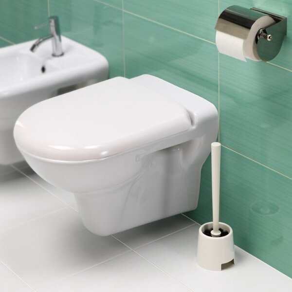 Cersanit City, scaun WC antibacterian duroplast, alb, K98-0127