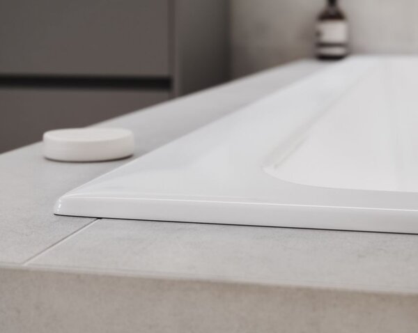 Cada Cersanit Crea slim acrilic 170x75cm + picioare, S301-226