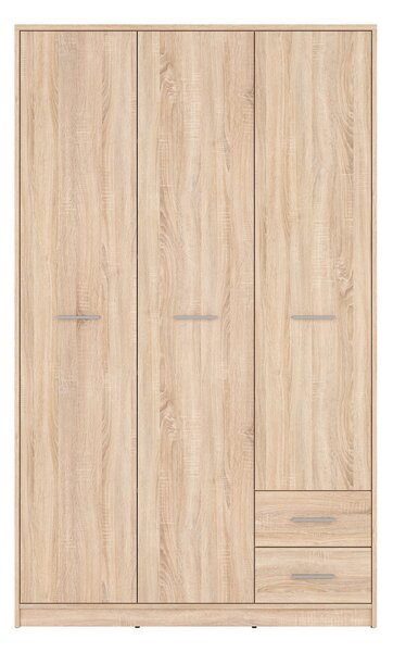Dulap haine lemn natur stejar sonoma NEPO PLUS, 118.5X54.5X197 cm