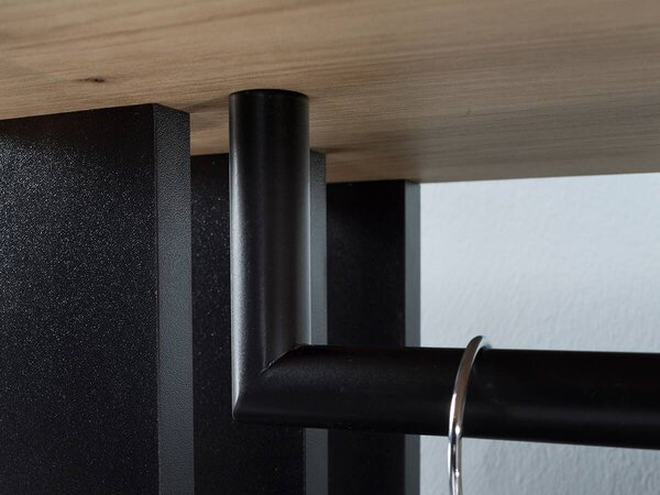 Hol Milan (Stejar artisan + negru). 1055369