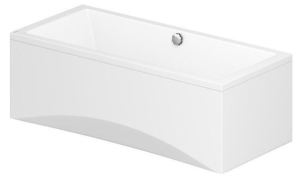 Cada Cersanit Intro acrilic 170x75cm + picioare, alb, S301-068