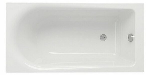 Cada Cersanit Flavia acril 160x70cm, alb, S301-106