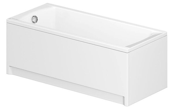 Cada Cersanit Korat acrilic 170x75cm + picioare, alb, S301-294