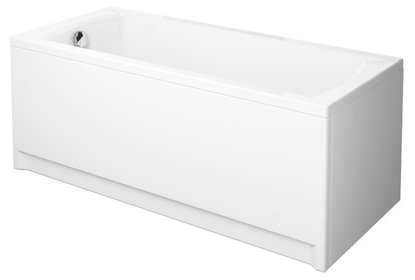 Cada Cersanit Korat acril 160x70cm + picioare, alb, S301-121