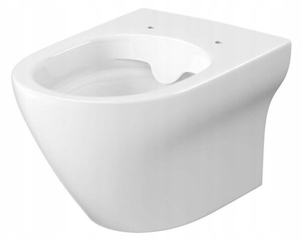 Cersanit Larga Oval CleanOn, vas WC montat pe perete fără scaun, K120-003