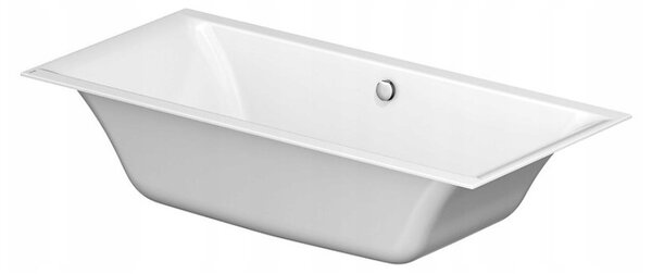 Cada Cersanit Larga acrilic 190x90cm + picioare, alb, S301-307