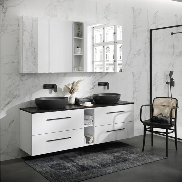 Cersanit Larga, blat dulap 160cm, alb, S932-028