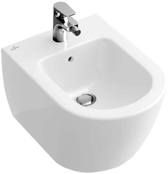 Villeroy & Boch Subway 2.0 bideu agăţat alb 54000001