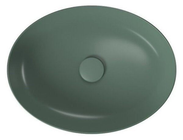 Cersanit Larga, chiuveta blat 50,5x38,5x13,5 cm, verde mat, K677-054