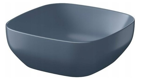Cersanit Larga, chiuveta blat 38x38x13,5 cm, albastru mat, K677-064