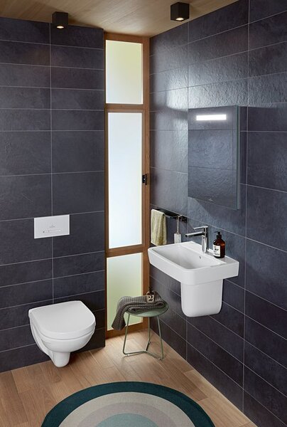 Villeroy & Boch O.Novo lavoar 50x37 cm dreptunghiular clasică alb luciu 43445001
