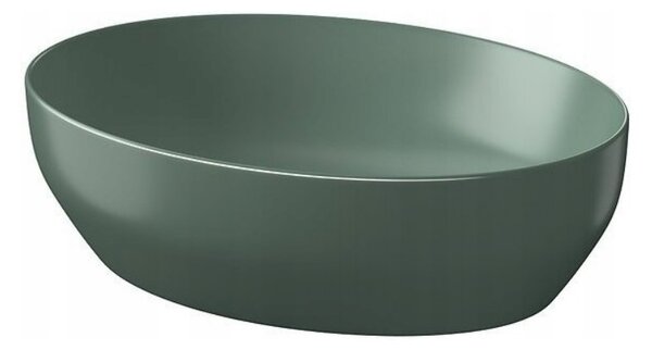 Cersanit Larga, chiuveta blat 50,5x38,5x13,5 cm, verde mat, K677-054