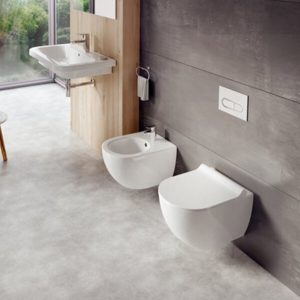 Ravak Chrome vas wc agăţat alb lucios X01516