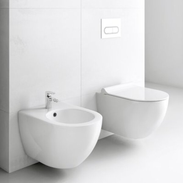 Ravak Chrome vas wc agăţat alb lucios X01516