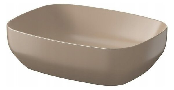 Cersanit Larga, chiuveta blat 50x38,5x13,5 cm, maro mat, K677-063
