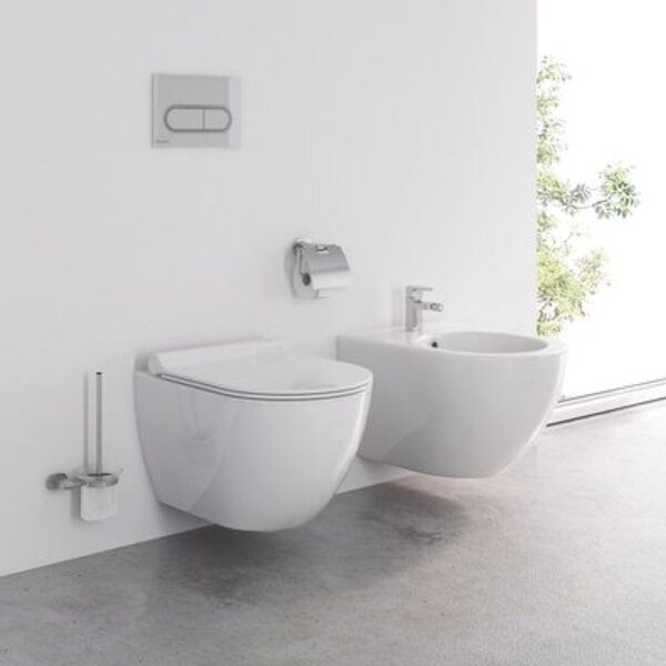 Ravak Chrome vas wc agăţat alb lucios X01516