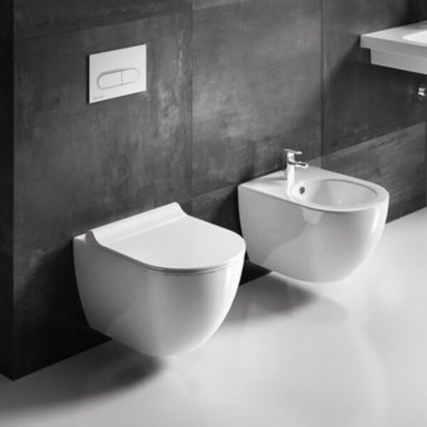 Ravak Chrome vas wc agăţat alb lucios X01516