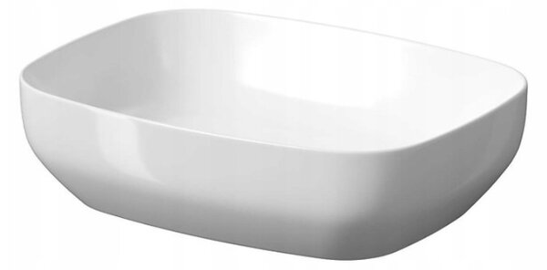 Cersanit Larga, chiuveta blat 50x39 cm, alb lucios, K677-003