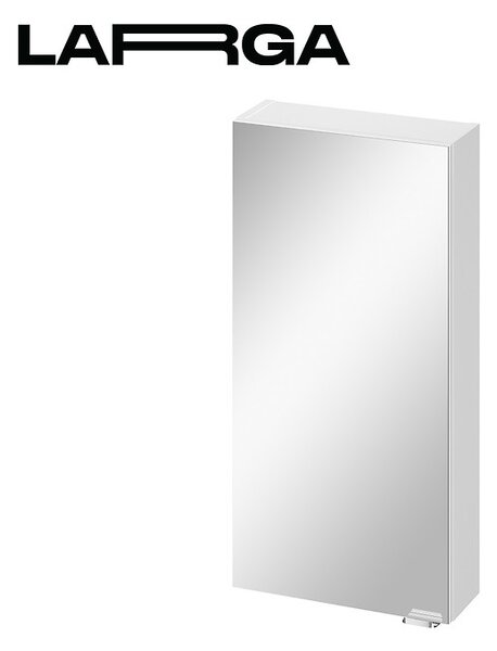 Cersanit Larga, dulap oglinda suspendat 80x40x16 cm, alb lucios, S932-014