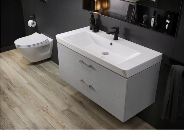 Cersanit Mille Slim, chiuveta dulap 60x41 cm, alb, K675-002