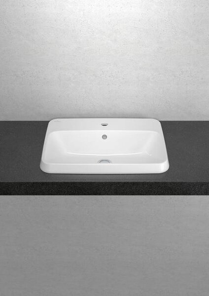 Villeroy & Boch Architectura lavoar 60x45 cm dreptunghiular încastrat alb luciu 5A6760R1
