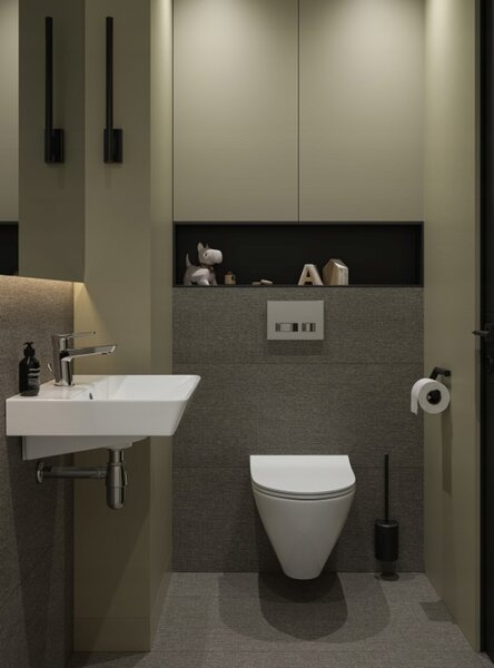 Cersanit Mille Plus CleanOn, vas WC montat pe perete fără scaun, alb, K675-007