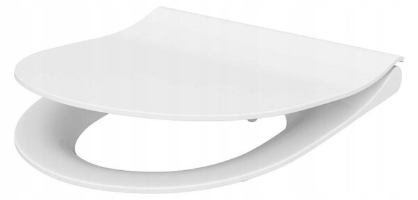 Cersanit Mille Plus CleanOn, vas WC montat pe perete 500x360x365 mm + scaun din duroplast cu inchidere lenta, alb, S701-454
