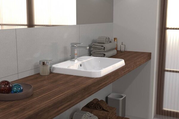 Villeroy & Boch Architectura lavoar 60x45 cm dreptunghiular încastrat alb luciu 5A6760R1