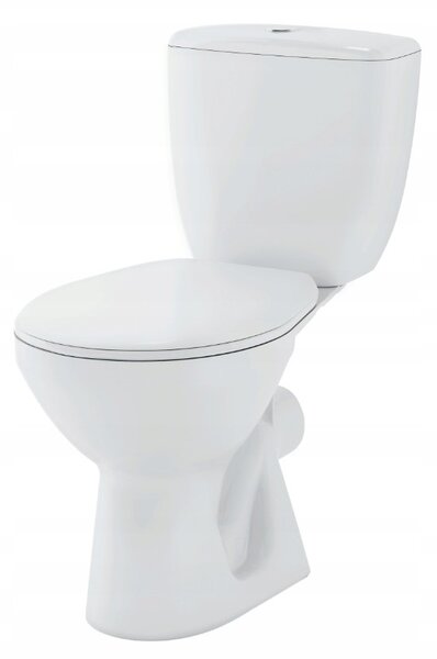 Cersanit MITO GREY, WC combi 3/6 lit. cu guler spate + scaun WC PP, TK002-005