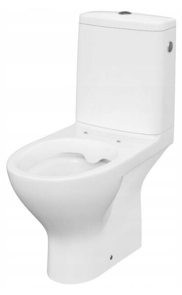 Cersanit Moduo CleanOn, toaletă combinată cu flux 3/5l + scaun duroplast, alb, K116-030