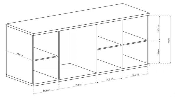 Comodă Claudi 20 (Stejar artisan). 1055505