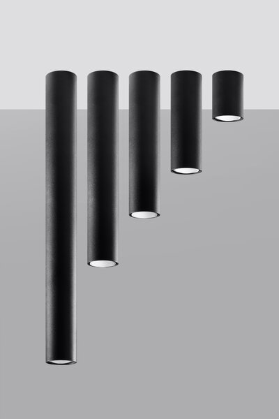 Sollux Lighting Lagos lampă de tavan 1x40 W negru SL.1001