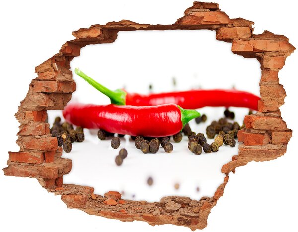 Autocolant autoadeziv gaură Condimente picante în bucătărie