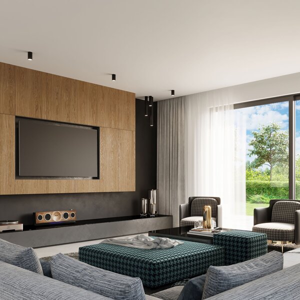 Sollux Lighting Lagos lampă de tavan 1x40 W negru SL.1001