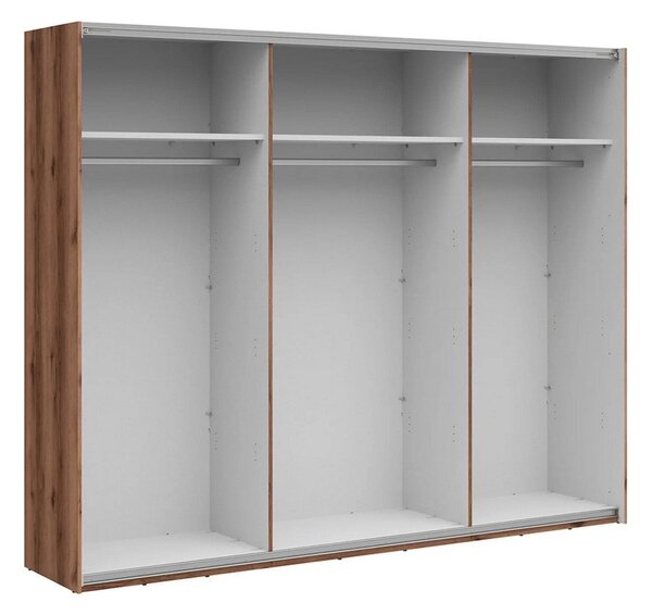 Dulap FORN, nuc/negru mat, PAL, 270x58x218.5 cm