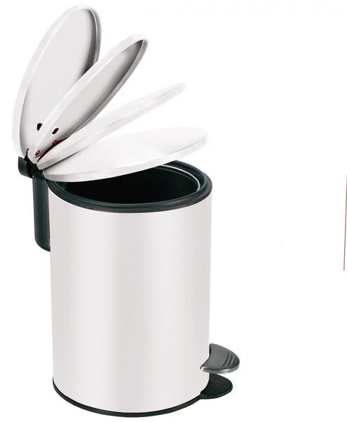 Kleine Wolke Silence cos de gunoi 3 l alb 8419100858