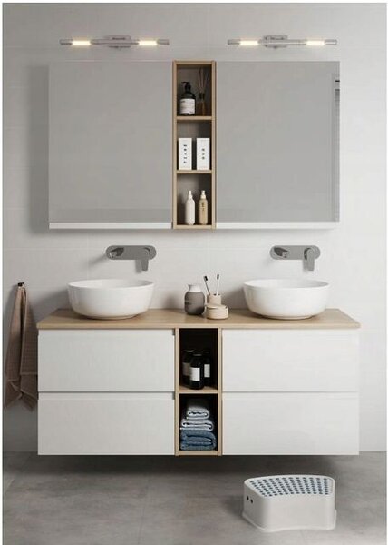 Cersanit Moduo, dulap de perete oglinda 40x14x80 cm, antracit mat, S590-071-DSM