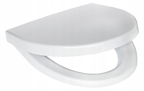 Cersanit Parva CleanOn, toaletă combinată cu flux 3/5l, scurgere orizontală, alimentare cu apă din lateral și scaun antibacterian din duroplast, alb,…