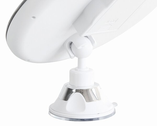 Kleine Wolke LED Mirror oglindă cosmetică 20x20 cm rotunde cu iluminare crom 8099127886