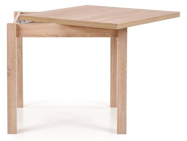 Masa extensibila GRACJAN, stejar sonoma, PAL laminat, 80/160x80x76 cm