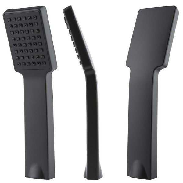 Erga Afeo, baterie de baie cu 3 orificii, negru mat, ERG-YKA-BW.AFEO-BLK