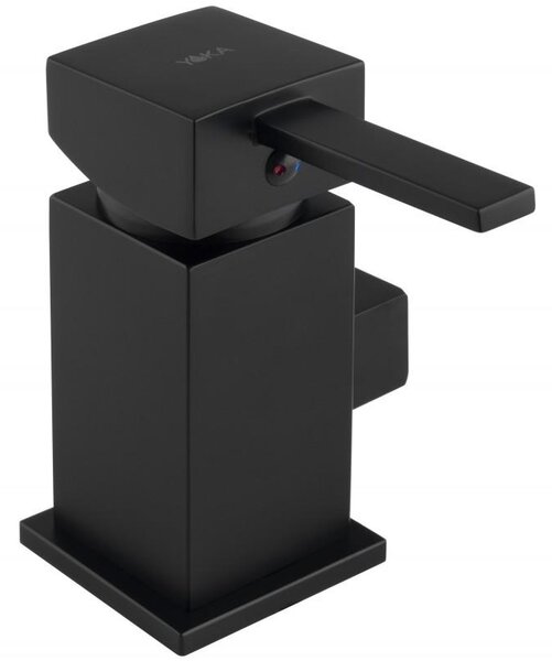 Erga Afeo, baterie de baie cu 3 orificii, negru mat, ERG-YKA-BW.AFEO-BLK