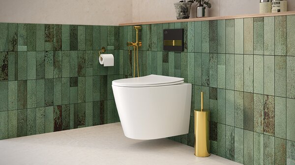 Laveo Jari Cycleon, toaletă suspendată cu sistem jacuzzi CycleOn 485x370x325 mm + scaun toaletă, alb, LAV-VMJ_609S