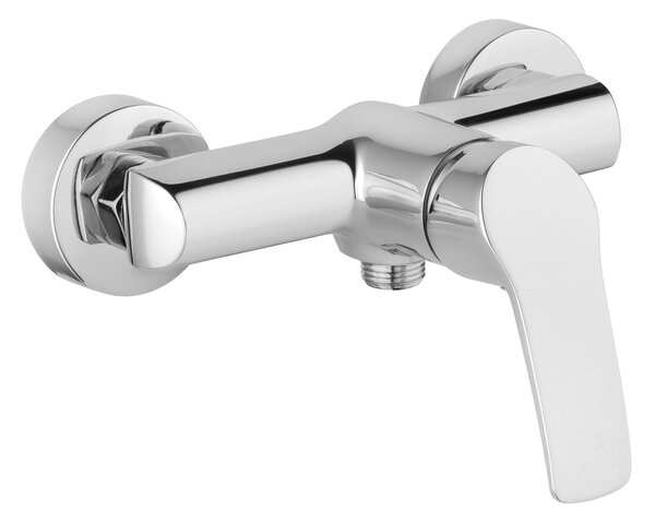 Invena Invena, baterie de duș de perete 150 mm, crom, INV-BN-27-001-A